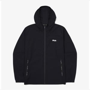 휠라자켓 KQC FS2FTG2702M-BLK 남성 쿨링 트레이닝 집업