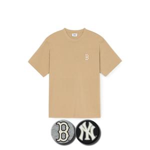 MLB 공용 클래식 모노그램 빅럭스 오버핏 반팔 티셔츠 (3ATSM0653)