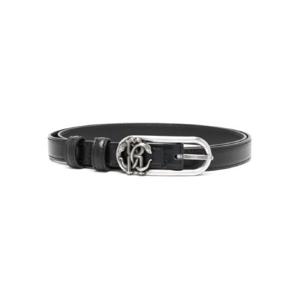 25 FW 로베르토 카발리 로고 버클 가죽 벨트 RKC006PZ132 TP433455855