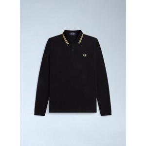 25 FW 프레드페리 남성 로고 모티프 폴로 셔츠 fry0162008blk