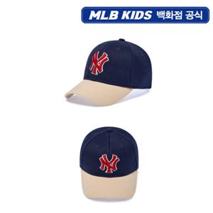 [MLB키즈PG] 베이직 아동 팀캡 (7ACP1904N-50BGL)