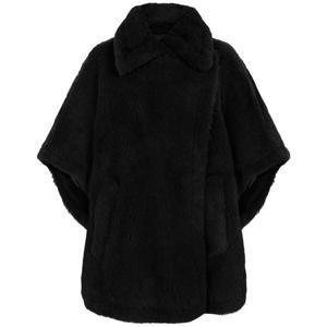 막스마라 25FW 블랙 테베1 테디 케이프 2524736122 TEBE1 008