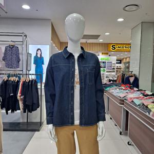 [피에이티]기본데님 셔츠 1L61541-US