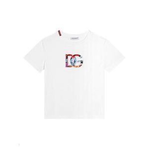 키즈 돌체앤가바나 티셔츠 L5JTNKK G7PHQW0800 WHITE