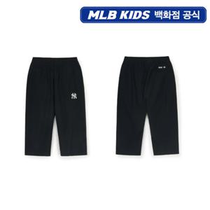 [MLB키즈PG] 베이직 스포티브 트리코트 7부 조거팬츠 (7ASMB0653-50BKS)