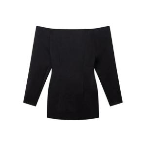 25 FW Stella McCartney 오프숄더 긴소매 미니 드레스 6A05923FU302 TP441439810