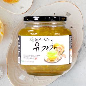 에덴 고흥유자차(정백당) (1kg x 2병) 유자청