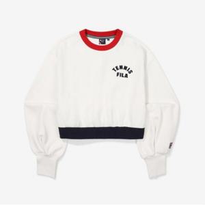 [FILA] 테니스 라이프 뉴크롭 맨투맨 (FS2POF3363F_FWH)