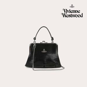 [공식] 비비안웨스트우드 크로커다일 크로스백 VPTCBA0009 99