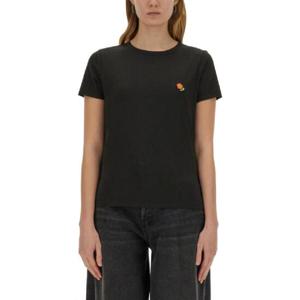 KENZO T-SHIRT WITH POP EMBROIDERY FF52TS1674SO99J