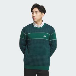 M 아디다스긴팔티 CQK IM7310 프라임니트 자카드 긴팔 크루넥 풀오버 스웨터