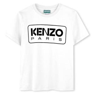 주니어 겐조 티셔츠 K61142 117 White