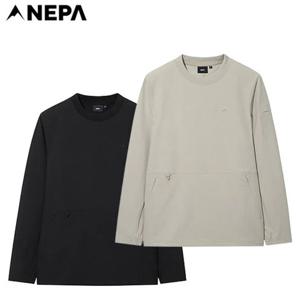 네파[택가 119.000원](7L55361) 남성 가을겨울 컴포 웜 캐주얼 맨투맨 티셔츠