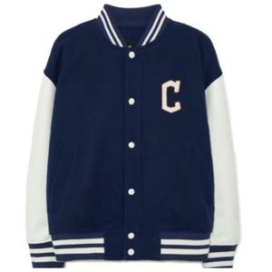 MLB 울 베이직 배색 바시티자켓 OO 3AJPV0634 45NYS