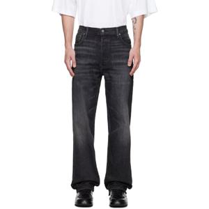 25 FW 캘빈클라인 남성 블랙 할로 데님 진 242824M186005