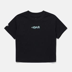[데상트공식][40% OFF] [10th] 크론 콜라보 여성 크롭 티셔츠 SP122HTS23