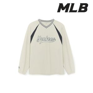 [MLB] 바시티 스포티브 컬시브 우븐 맨투맨 3AMTV1254 50CRD