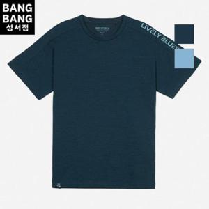 뱅뱅 HC04 여름 남자 쿨 기능성 라운드 반팔티 NTLT40