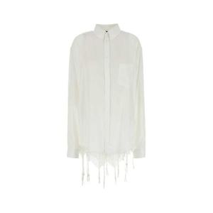 발렌시아가 셔츠 831656TRO37 9000 White