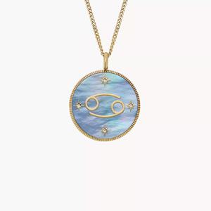 파슬 여성 게자리 팬던트 목걸이 JF04841710 Gold