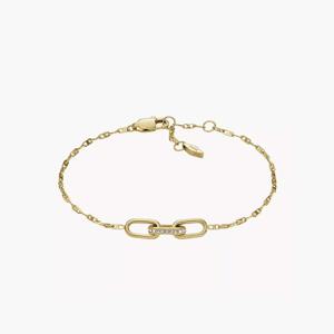 파슬 여성 D-링크 체인 팔찌 JF04525710 Gold