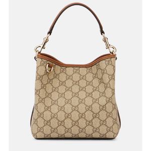 구찌 GG Emblem 스몰 캔버스 버킷 백 P01068845