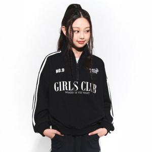[더데이걸]블록코어반집업스웻셔츠TGMA24T09