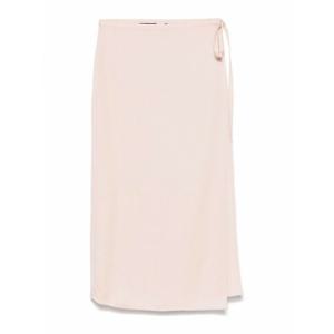 [THEORY] 라프리마 여성 니 Length 미디 랩 스커트 O1102303Q2D Nude Neutrals /8