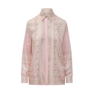 베르사체 블라우스 10013601A13638 5PC60 PASTEL PINK MILK
