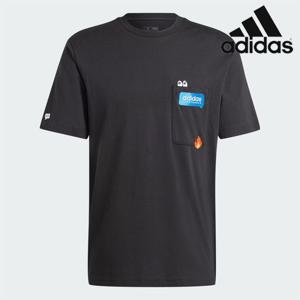 [아디다스] 반팔티 /J3- IW2639 / M REMOJI PKT T 남성 리모지 포켓 그래픽 반팔티