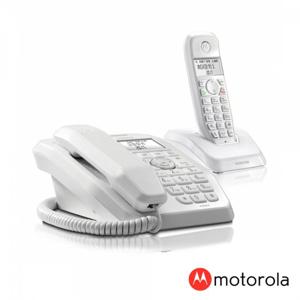 모토로라유무선전화기 SC250A 화이트/자동응답/녹음