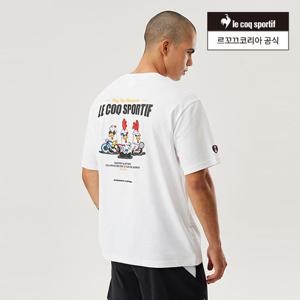 [르꼬끄공식] [업템포 x 르꼬끄] 백그래픽 반팔티 (QP323FRS73)