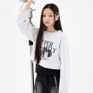 [더데이걸]셔링나시세트스웻셔츠 TGMA24T08 [모다아울렛 남양주