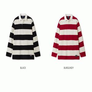 후아유 여성 스트라이프 긴팔티 / Rugby Striped T-shirt WHLSF1191F 17