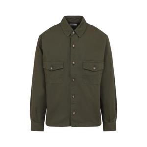 생로랑 셔츠 816396 Y03JC 3007 AUTHENTIC KAKI GREEN