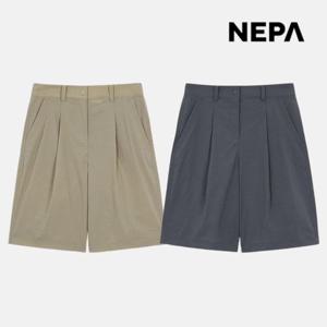 네파 여성 린넨 버뮤다 팬츠 발수 여름 여행 등산 반바지 7L41764