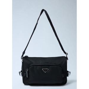 25 FW 프라다 남성 미디엄 Re Nylon 숄더백  pra0162020blk