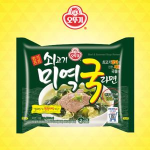 [오뚜기] 쇠고기미역국라면 멀티 (115gx4) ×8입