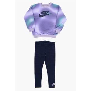 키즈 나이키 캐주얼 세트 36M168 U90 Blu Viola