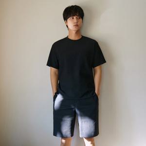 [리얼지오지아][3컬러] 25SS 크리즈 포켓 라운드 반팔티 ADF2TR1801 CM9344