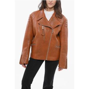 프라다 가죽 자켓 58A1112D02 F0S73 Brown