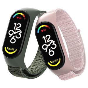 갤러리아_미밴드7 6 5 스트랩 TPU 일체형 벨크로 루프 MBF-9916