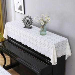 레이스커버 레이스 피아노 덮개 먼지커버 오염방지 90 x 200cm  HWFD6B9D