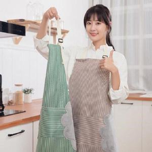 손 닦기 편한 예쁜 주방 방수 앞치마 (W7BCAA9)