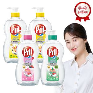 [헨켈]프릴 시크릿 오브 베이킹소다 700mlx4개_주방세제