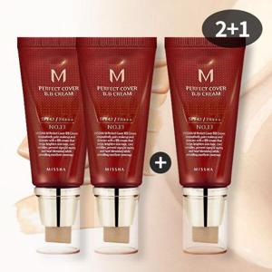 [미샤][1+1+1] 미샤 퍼펙트 커버 비비크림 50ml