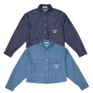 [행텐][모다부평]여성 크롭 데님 셔츠10470-120-401-10_BP