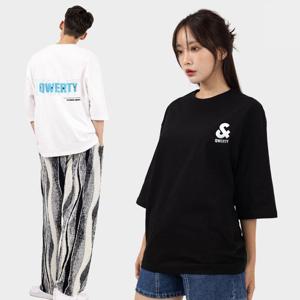 엘런아시 폰트 7부 티셔츠