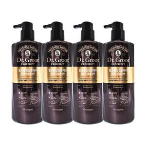 [닥터그루트][홈쇼핑 최신상] 닥터그루트 탈모 집중 케어 샴푸 500ml 4개 힘없는 모발용