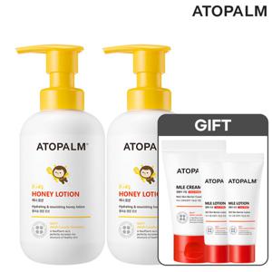 (8/18~22)아토팜 키즈 허니 로션 300mlx2개 (MLE 크림 30ml+MLE 로션 20mlx2개 증정)
